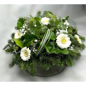 Gerbera domb koszorú
